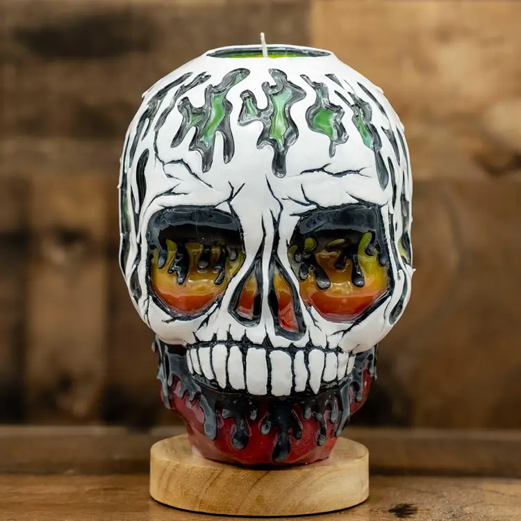 GLOW CANDLE: JS-3005-GREAT GHOUL
