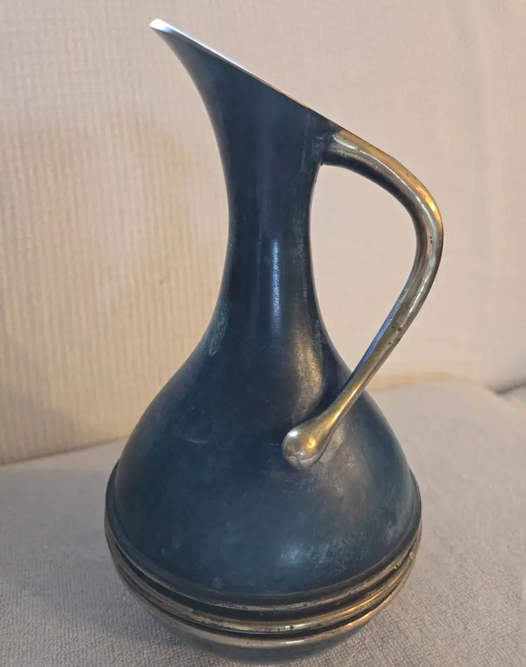 Vintage Brass Pitcher