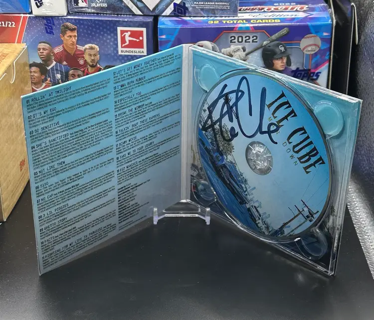 Ice Cube Autographed CD