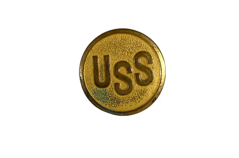 Vintage Collectable United States Steel Corporation Uniform Button