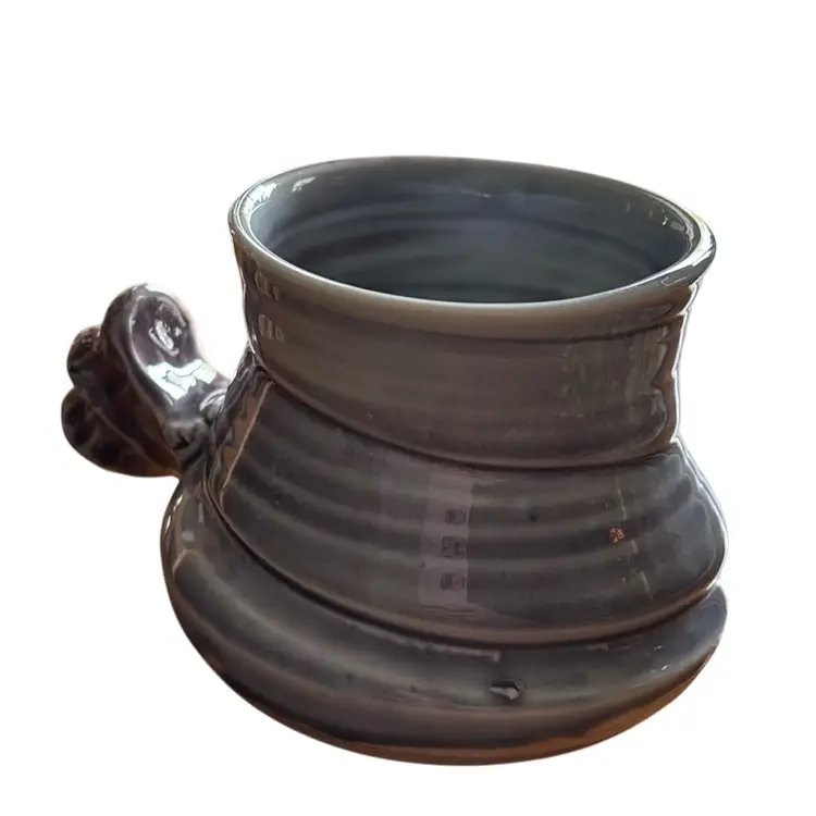 Pottery Right Grip Thumb Rest Mug