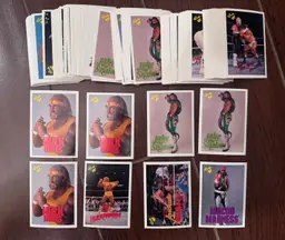 1990 Classic WWF WWE Wrestling Trading Card Lot - Hulk Hogan & More