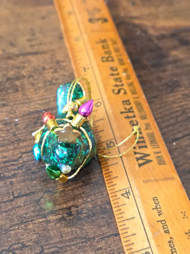 Tinsel Bling Bird Ornament