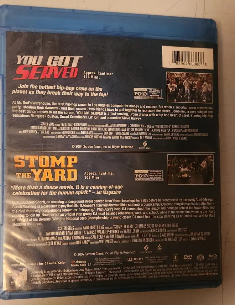 You Got Served & Stomp the Yard Double Feature Blu-Ray
