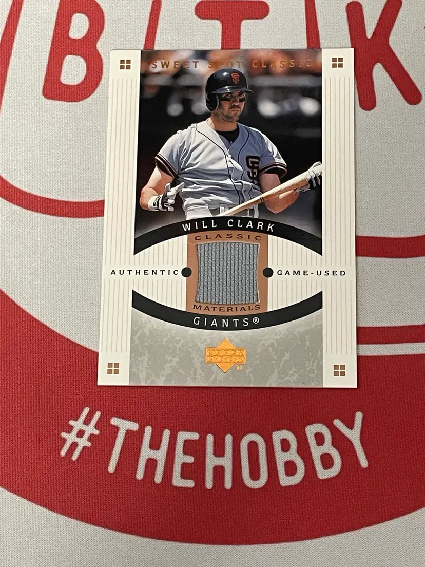 2005 Sweet Spot Classic Will Clark Classic Materials