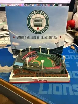 FENWAY PARK Boston Red Sox Limited Edition Commemorative SGA Replica Ballpark