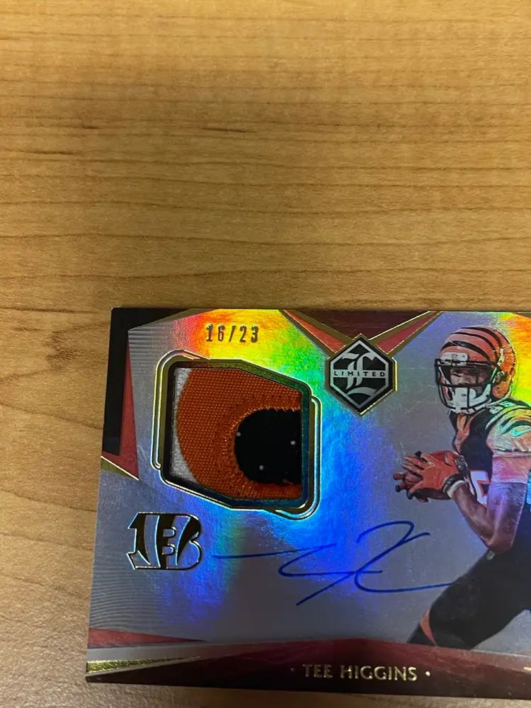 2020 Limited FOTL RPA TEE HIGGINS 16/23 On Card Auto