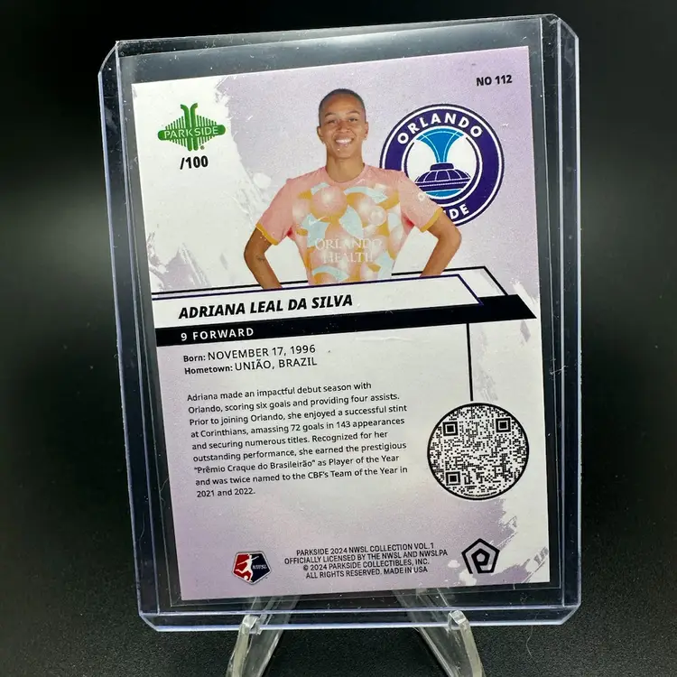 Adriana 2024 Parkside NWSL Vol 1 Shimmer /100