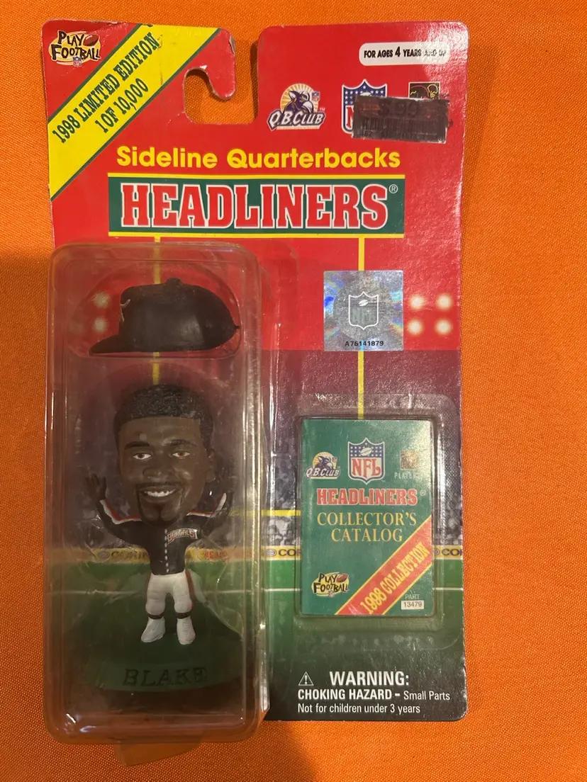 1998 Corinthian Headliner NFL Jeff Blake Cincinnati Bengals Sideline Quarterbacks   vintage