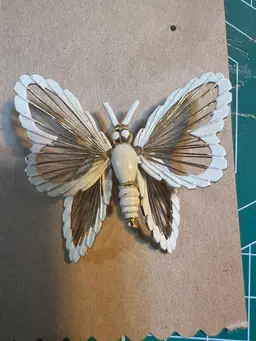 Monet Butterfly Brooch