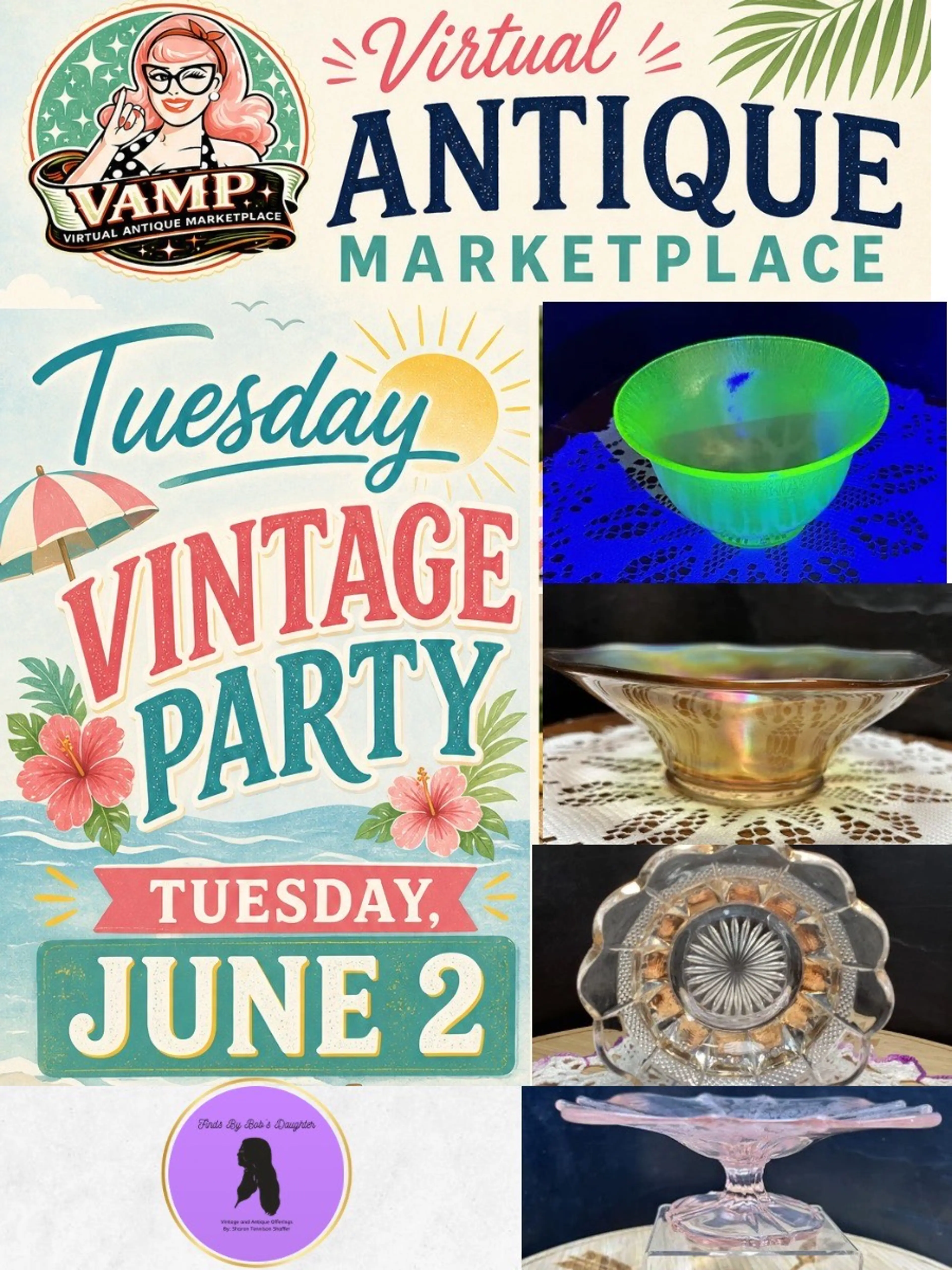 Tuesday Vintage Party w/Findsbybobsdaughter