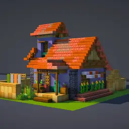 Minecraft Suburban House