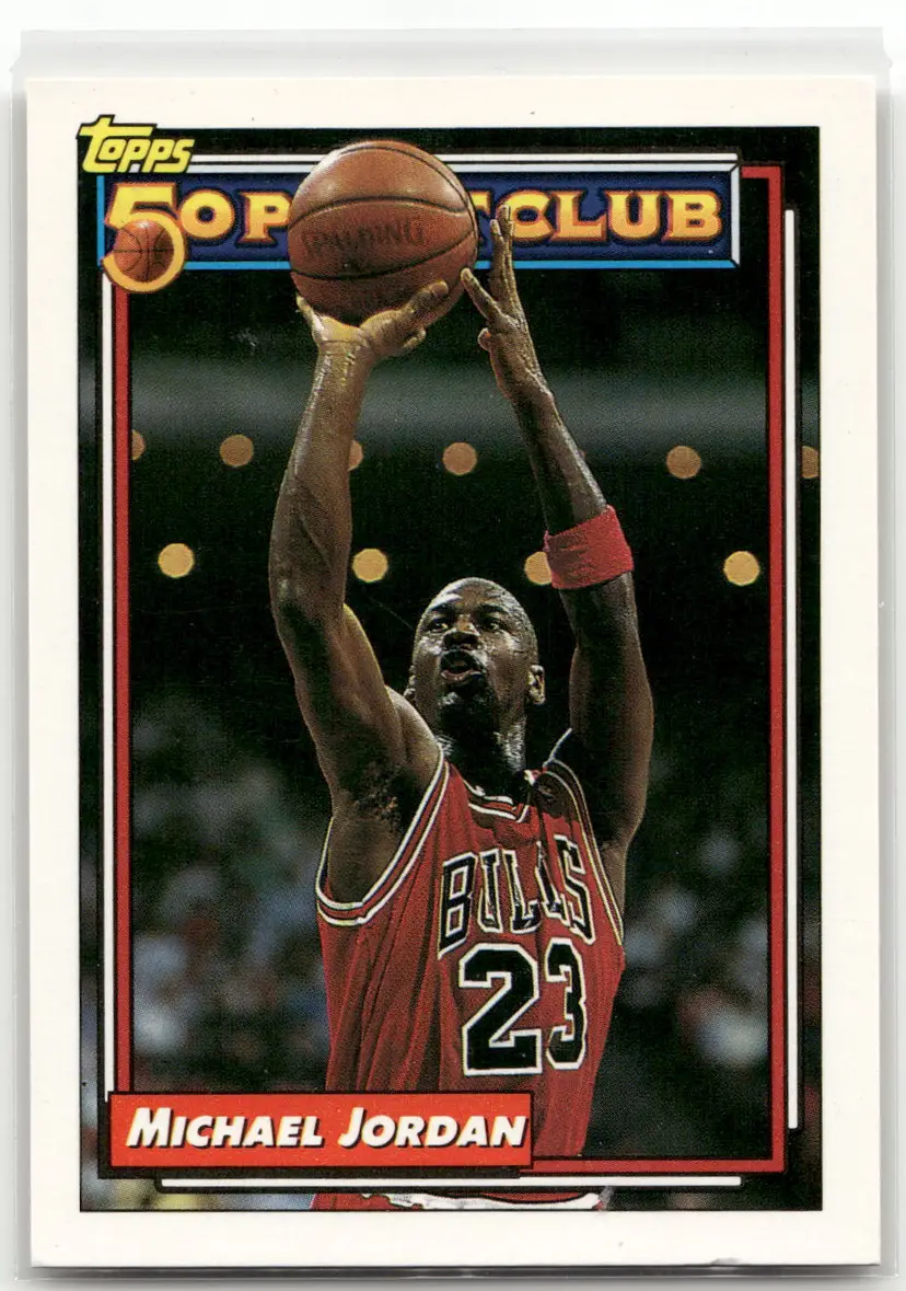 1992-93 Topps 50 Point Club Michael Jordan #205 Chicago Bulls