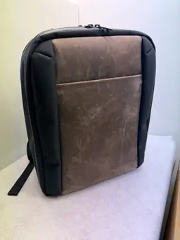 WaterField Designs Tech Folio Backpack (Standard) - Ballistic Nylon with Chocolate Leather