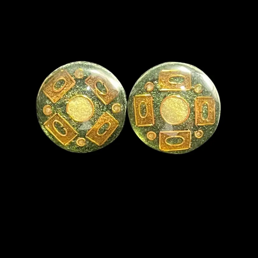 Earrings As Pictured Clip Ons