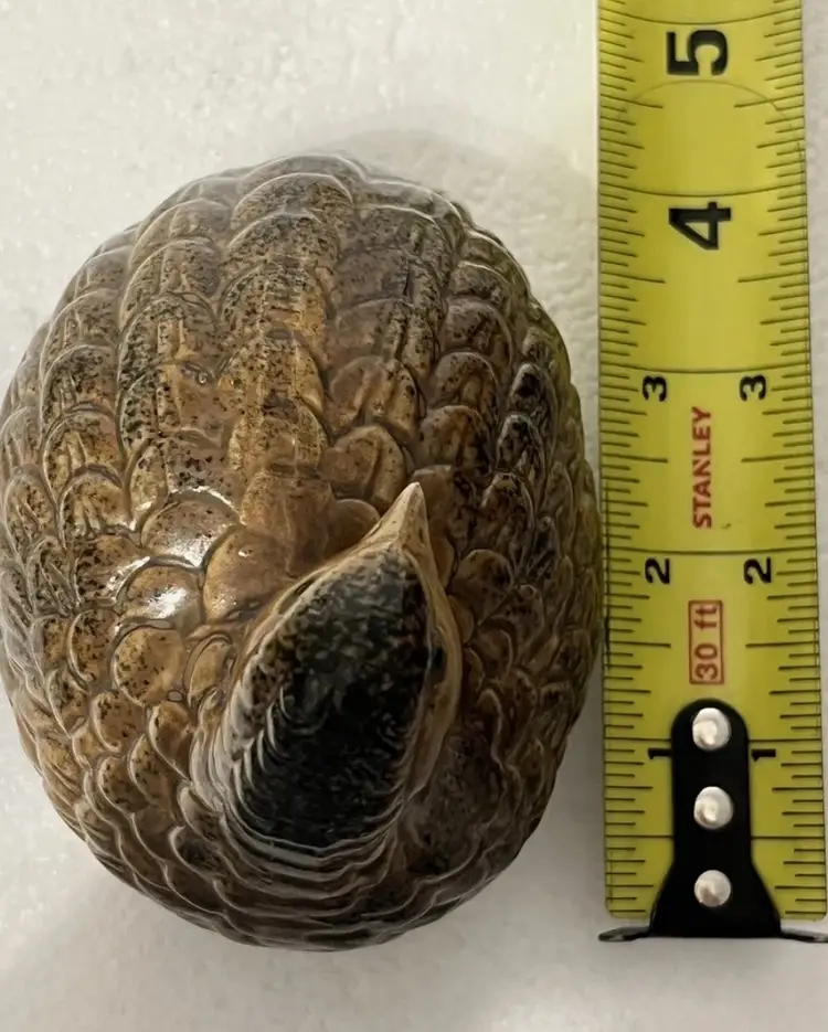 Vintage Wildlife Ceramic Quail Desert Bird In/Out Door Desert Home Decor 4 Inch￼