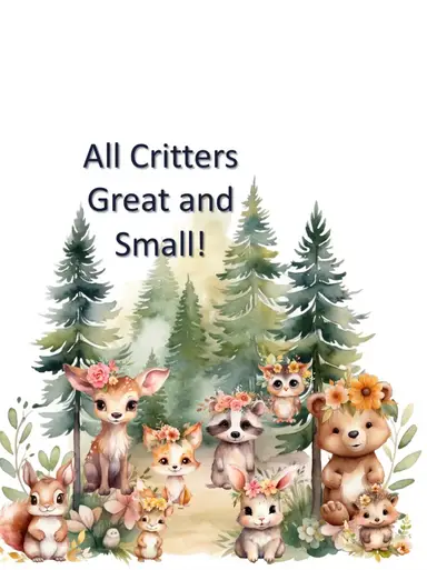 Critters! With BirdandBloomThrift