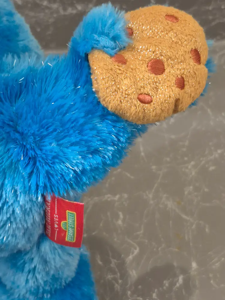 Sesame Street Isaac Mizrahi Cookie Monster Plush 13"