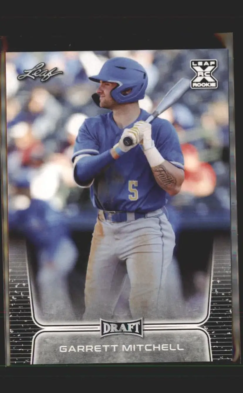 2020 Leaf Draft #13 Garrett Mitchell - (137) - Milwaukee Brewers