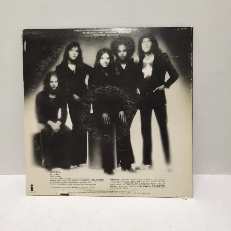 Spooky Tooth - The Mirror - 1974 Rock LP Vinyl Album Island Untested Sold As Is