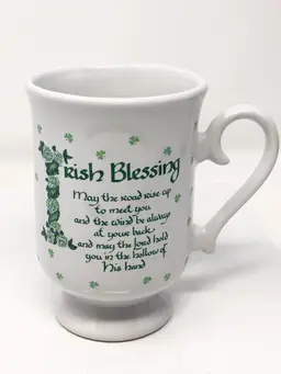 Irish Blessing Coffee Mug by Russ