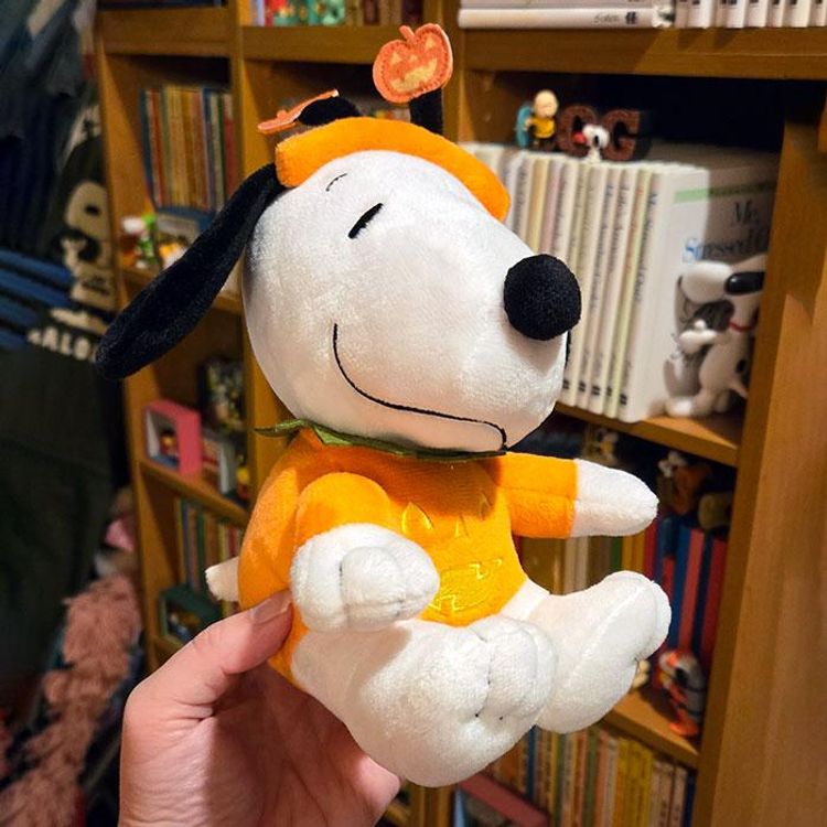 Snoopy Halloween Pumpkin Plush - Peanuts