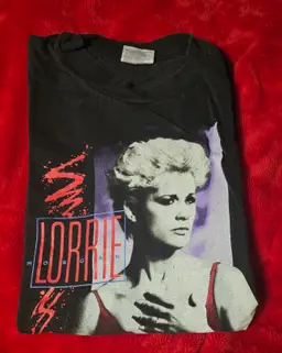 Vintage 1992 Lorrie Morgan Something in Red T Shirt XL