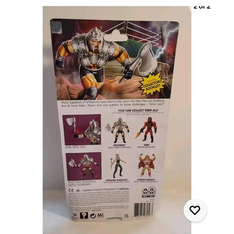 Masters Of The WWE Universe: GOLDBERG - Heroic Human Jackhammer 5.75"...