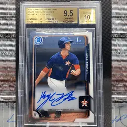 2015 Bowman Chrome Draft Kyle Tucker bcakt 1st BGS 9.5