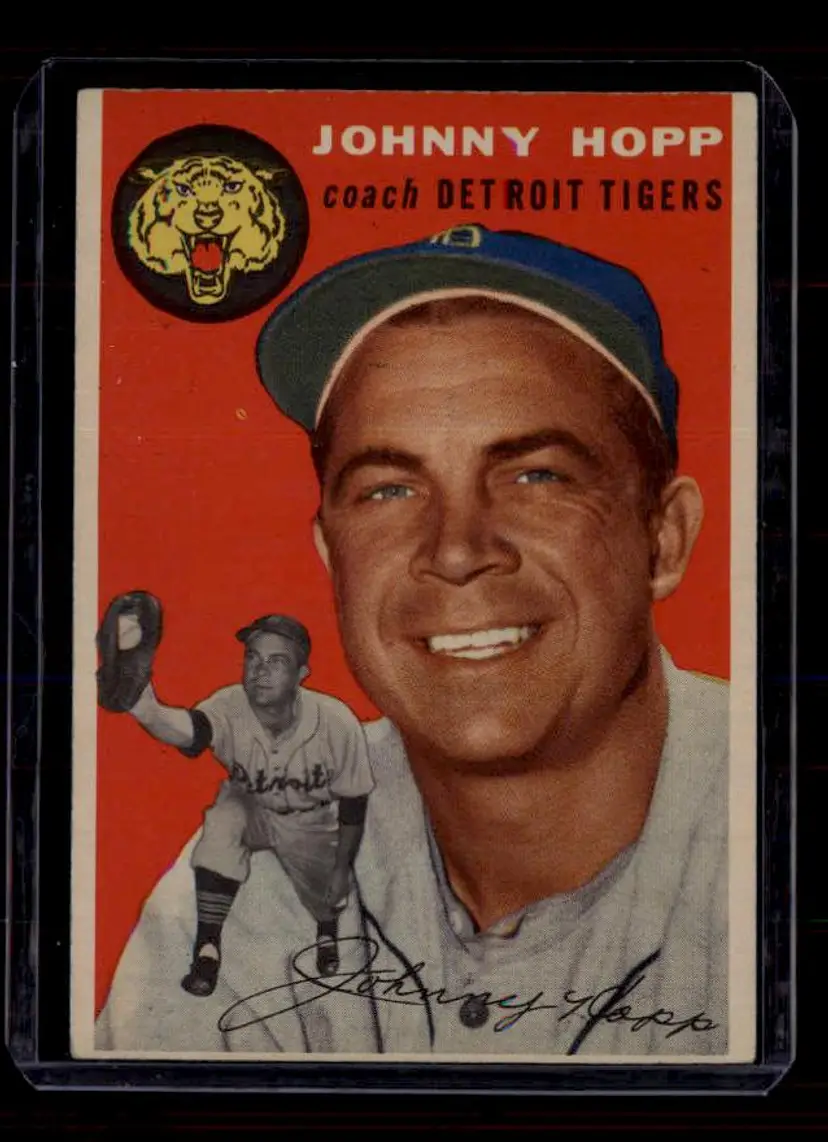 1954 Topps #193 Johnny Hopp - (pk-tl1) - Detroit Tigers
