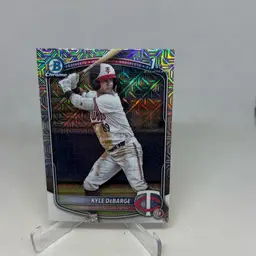2025 Bowman Mega Box KYLE DEBARGE 1st Chrome Prospect Mojo Refractor #BCP-139 Minnesota Twins