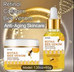 Retinol And Collagen Serum And Cream