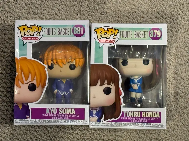 #01 Funko Pop Fruits Basket Kyo Soma Tohru Honda 879 881 Box