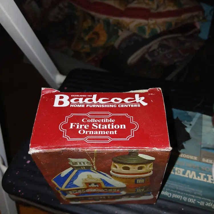 Vintage Badcock ornament