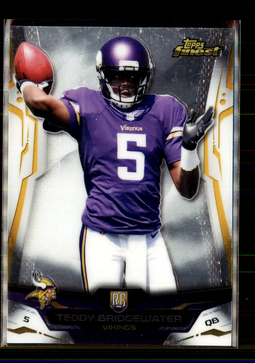 Teddy Bridgewater 2014 Topps Finest #142 - (135) - Minnesota Vikings