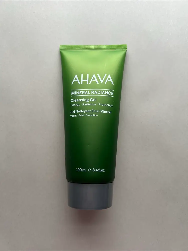 AHAVA Mineral Radiance Cleansing Gel, 3.4 Fl Oz New Sealed Fab Fit Fun Face