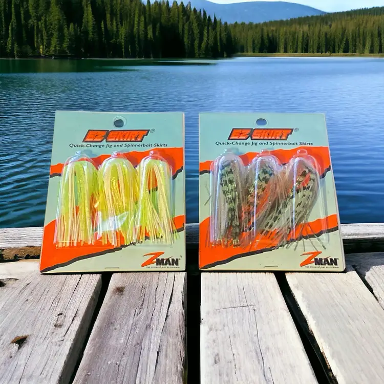 Lot Of 2 Ez Skirt Jig/spinerbait Replacement Skirts