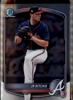 2025 Bowman Draft #BDC-199 JR Ritchie Chrome - (138) - Atlanta Braves
