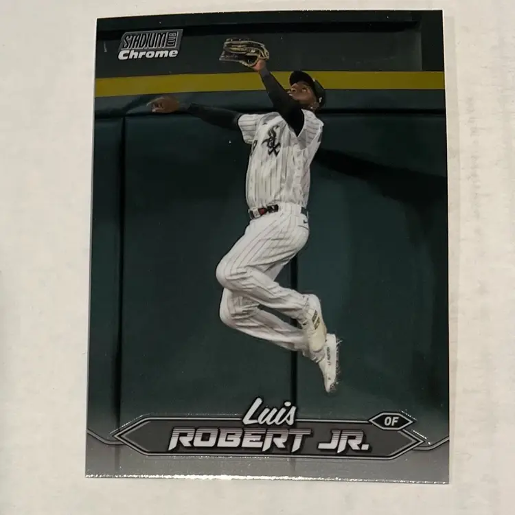Luis Robert Jr. Stadium Club Chrome Chicago White Sox