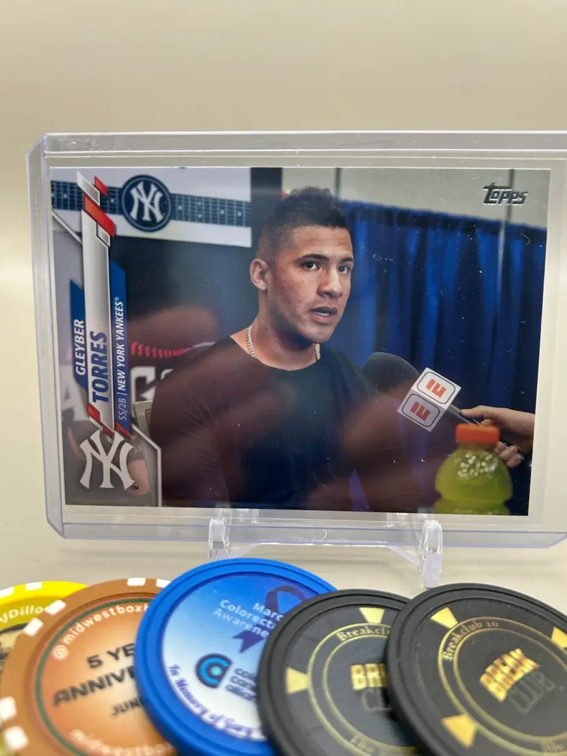 Gleyber Torres 2020 Topps Update Image Variation New York Yankees