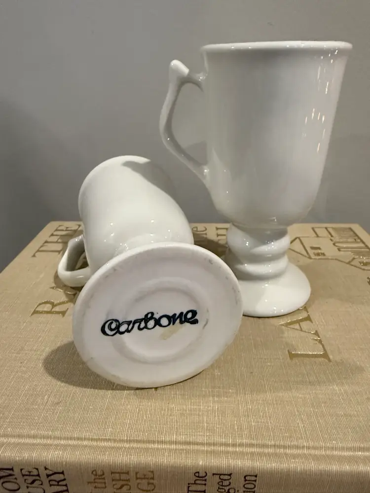 Irish Coffee Mugs Glassed Stoneware