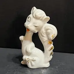 Silly Vintage Squirrel Mini Figurine Japan