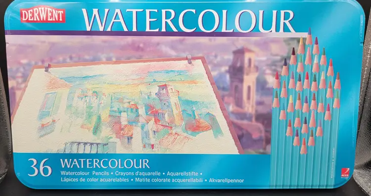 Derwent Watercolor pencils set