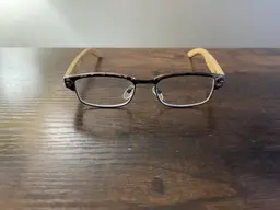 Blue Planet MultiColor Tortoise Shell Eyeglasses with Bamboo Eco Friendly Frame Only 52-18-140 mm