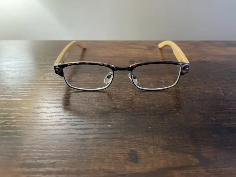 Blue Planet MultiColor Tortoise Shell Eyeglasses with Bamboo Eco Friendly Frame Only 52-18-140 mm