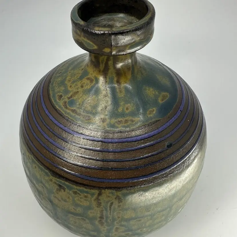 Vintage Studio Art Pottery Bud Vase