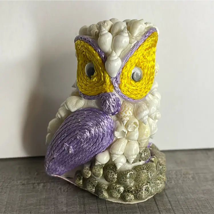 Vintage Nanco Shell Owl