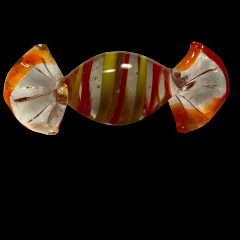 Vintage Unknown Maker Art Glass Candy Under 3”