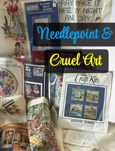 Needlepoint & Cruel Art & Kits 🧶🧶🧶