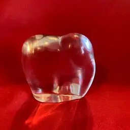 16. VTG Baccarat Crystal Modernist Elephant France